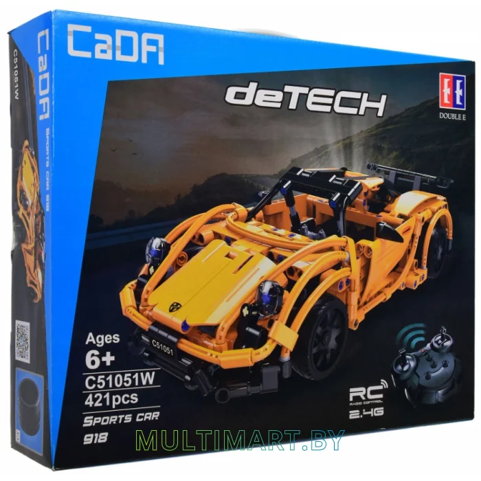 Конструктор CaDa Detech радиоуправляемый Porsche 918 C51051W